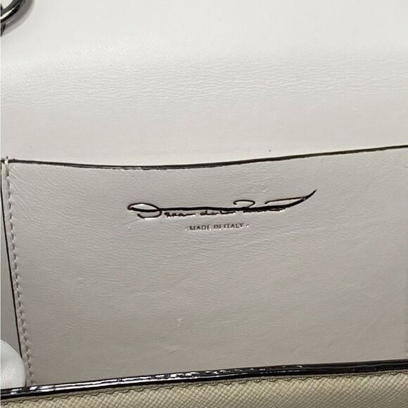 Oscar de la Renta Tro Printed Saffiano Leather Crossbody Bag - Picture 14 of 16